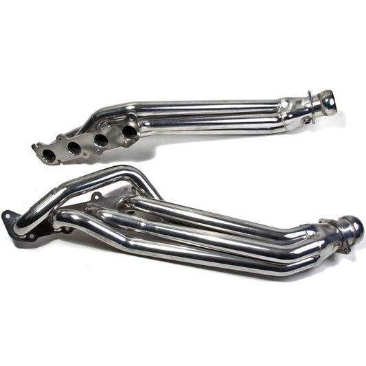 2011-2023 Ford Mustang GT, 2016-2020 GT350 5.2 BBK 18560 1-7/8 Long Tube Headers Polished Silver Ceramic