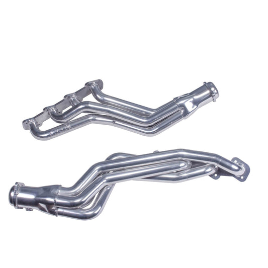 1997-2003 Ford F150 4.6 5.4 1-5/8 Full Length Exhaust Headers Polished Silver Ceramic