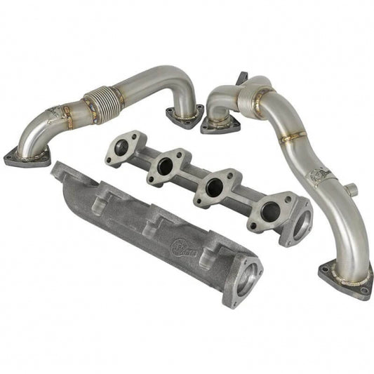 2008-2010 6.4 Powerstroke AFE Up-Pipes | Exhaust Manifolds AFE 48-33016-PK