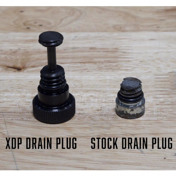 2003-2007 Ford 6.0L Powerstroke HFCM Water Separator Drain Plug Upgrade XD327 XDP