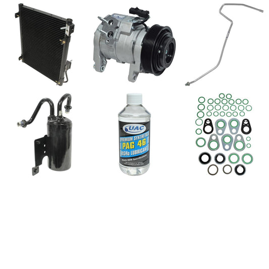 2003-2008 Dodge Ram 5.9L Universal Air Conditioner Compressor Kit KT4900A