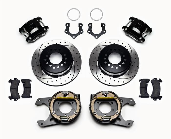 1981-1989 Dodge W250 Wilwood D154 Rear Parking Brake Kits 140-12214-D