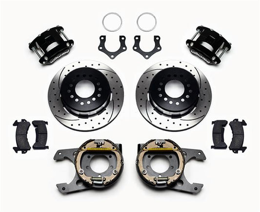 1981-1989 Dodge W250 Wilwood D154 Rear Parking Brake Kits 140-12214-D