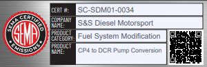 2011-2022 Diesel 6.7 Powerstroke S&S CP4 to DCR Pump Conversion