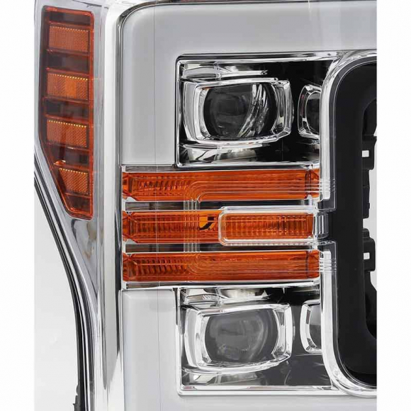 2017-2019 Alpharex Pro-Series Chrome Projector Headlights 880107