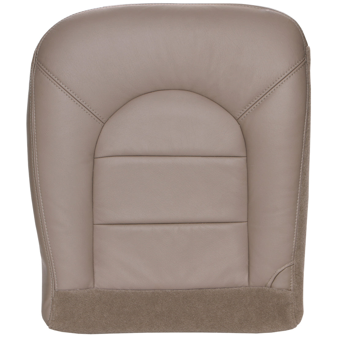 1999 Lariat Crew Cab - Driver Side Bottom Cover - Bucket Seats - Prairie Tan - Leather/Vinyl