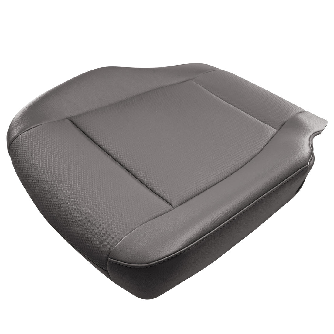 2017 - 2022 XL  - Front Row Driver Side - Bottom Seat Cover - Material Config OEM All Vinyl - Medium Earth Gray