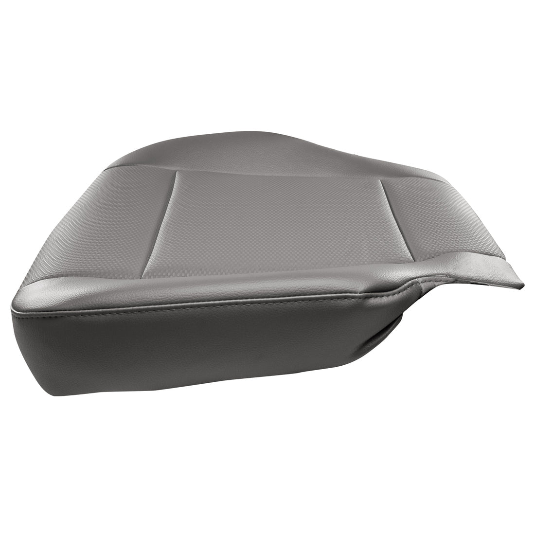 2017 - 2022 XL  - Front Row Driver Side - Bottom Seat Cover - Material Config OEM All Vinyl - Medium Earth Gray