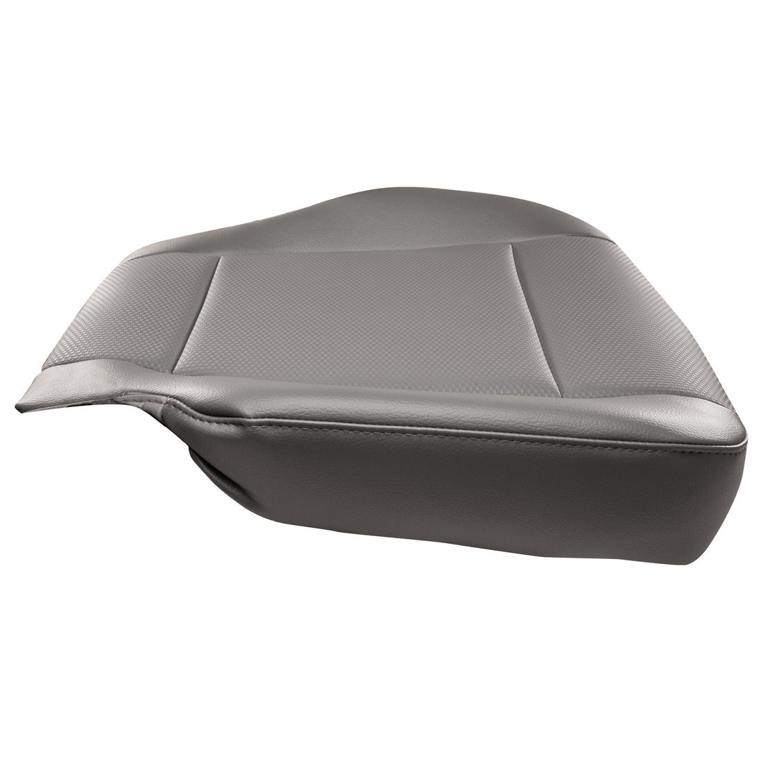 2017-2022 XL  - Front Row Passenger - Bottom Seat Cover - Material Config OEM All Vinyl - Medium Earth Gray