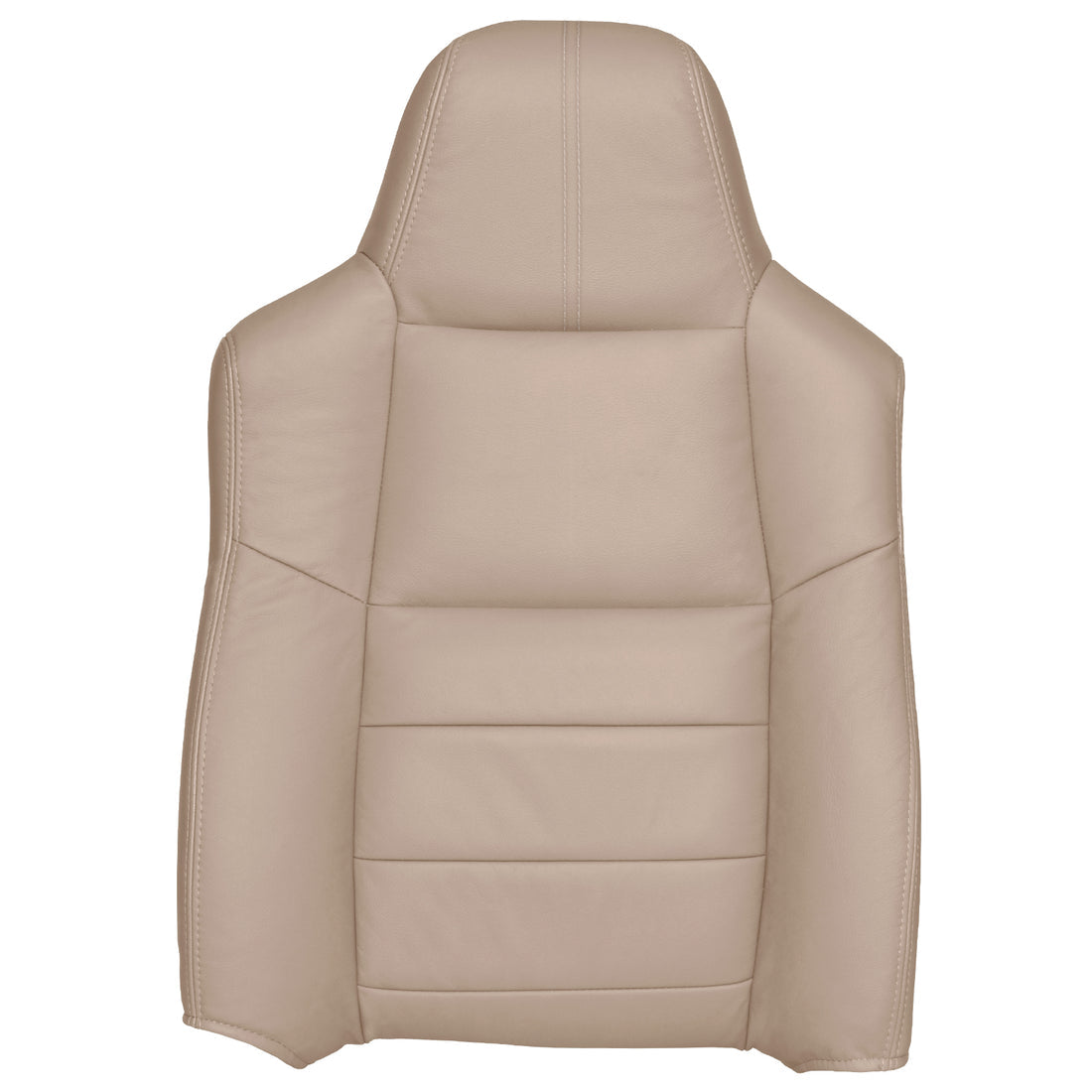 2008-2010  - Driver Top Cover - Camel - OEM Material Config. Leather/Vinyl - Vinyl with Vinyl Pocket on Back