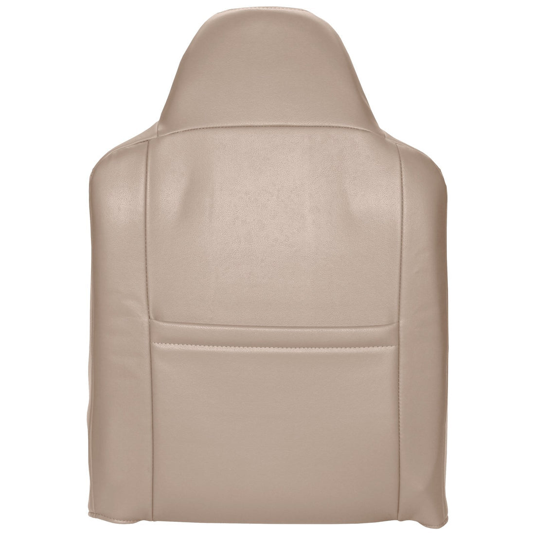 2008-2010  - Driver Top Cover - Camel - OEM Material Config. Leather/Vinyl - Vinyl with Vinyl Pocket on Back