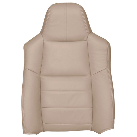 2008–2010  - Passenger Top Cover - Camel - OEM Material Config. Leather/Vinyl - Vinyl with Vinyl Pocket on Back