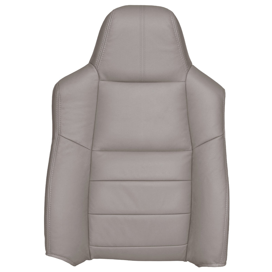 2008-2010  Driver Top Cover - Medium Stone - OEM Material Config. Leather/Vinyl - Vinyl with Vinyl Pocket on Back