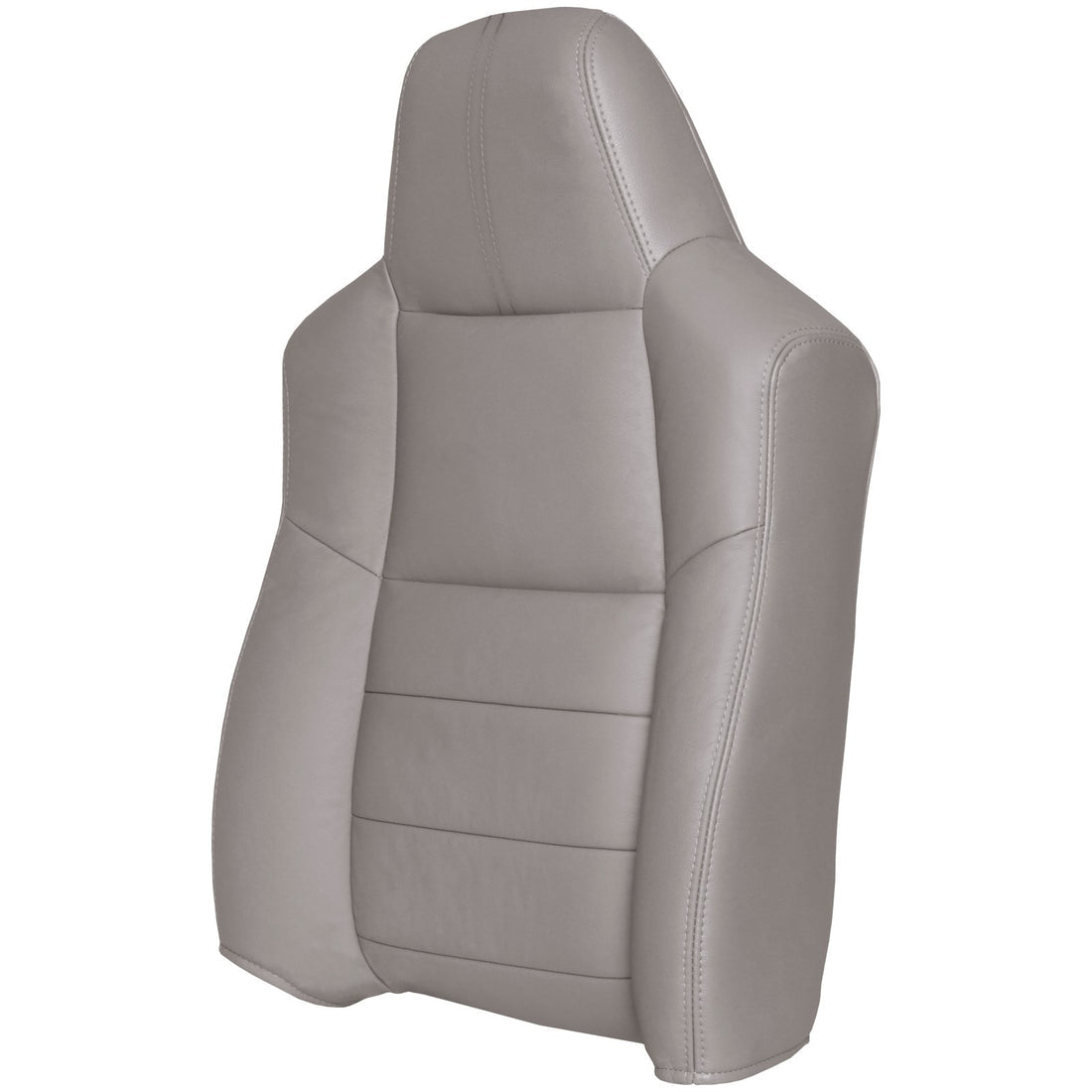 2008-2010  Driver Top Cover - Medium Stone - OEM Material Config. Leather/Vinyl - Vinyl with Vinyl Pocket on Back