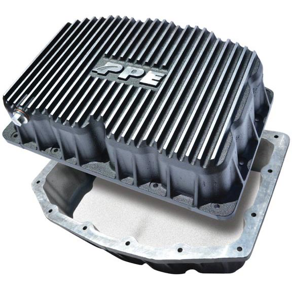 2011-2024 Ford 6.7L Powerstroke PPE Cast Brushed Aluminum Engine Oil Pan