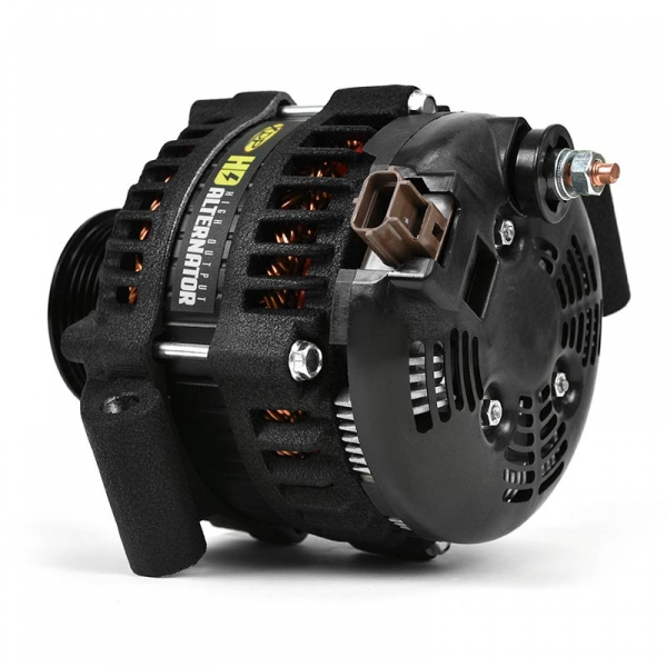 2008-2010 Ford 6.4L Powerstroke Wrinkle Black HD High Output Alternator XD353 XDP