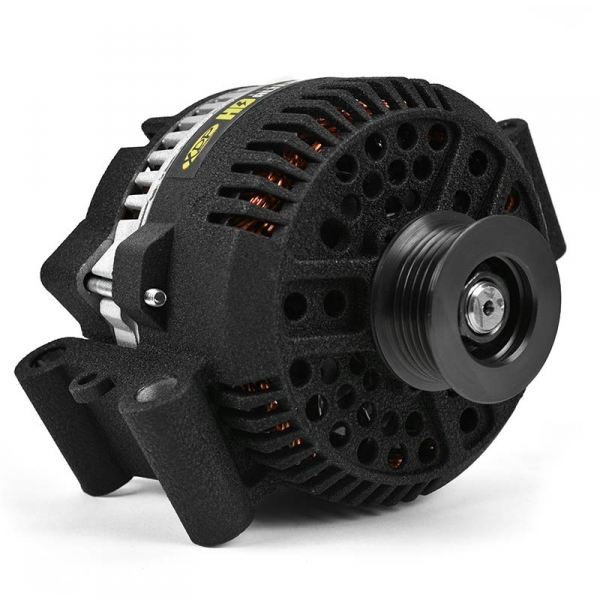 1994-1997 Ford 7.3L Powerstroke Wrinkle Black HD High Output Alternator XD357 XDP