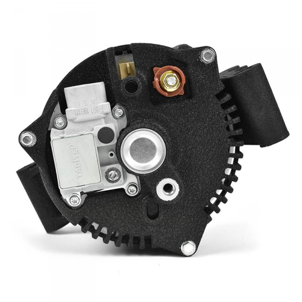 1994-1997 Ford 7.3L Powerstroke Wrinkle Black HD High Output Alternator XD357 XDP