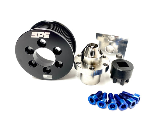 SPE Motorsport 2020-2022 GT500 Pulley Kit w/Stainless Hub & Install Tool