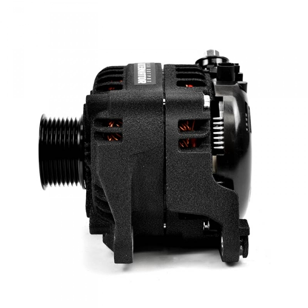 2007.5-2023 Dodge 6.7L Cummins HD High Output Alternator (New) Wrinkle Black XD354 XDP