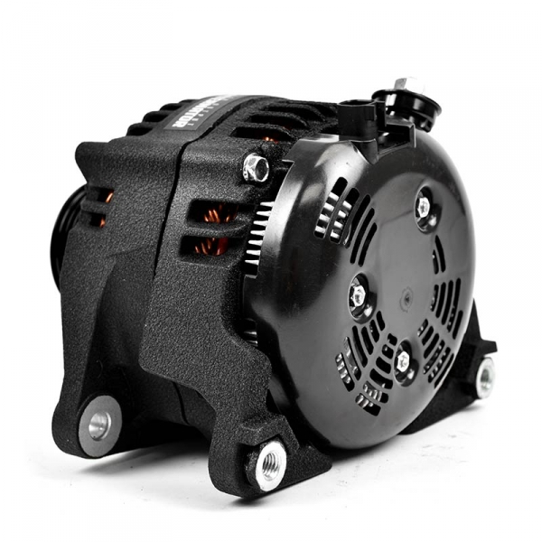 2007.5-2023 Dodge 6.7L Cummins HD High Output Alternator (New) Wrinkle Black XD354 XDP