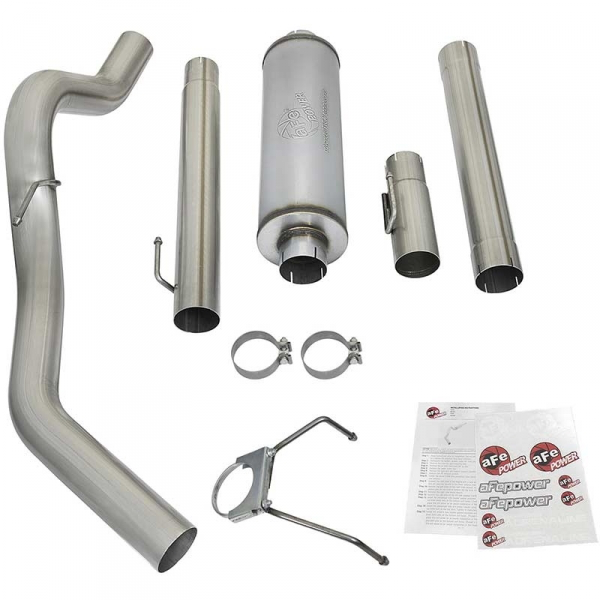 2003-2004 Dodge 5.9L Diesel AFE 49-12005 Large Bore HD Exhaust System (Cat-Back)