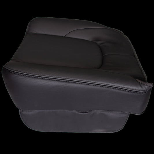 2002-2003 Ram Laramie Front Row Driver Side Bottom Seat Cover - Dark Slate All Vinyl