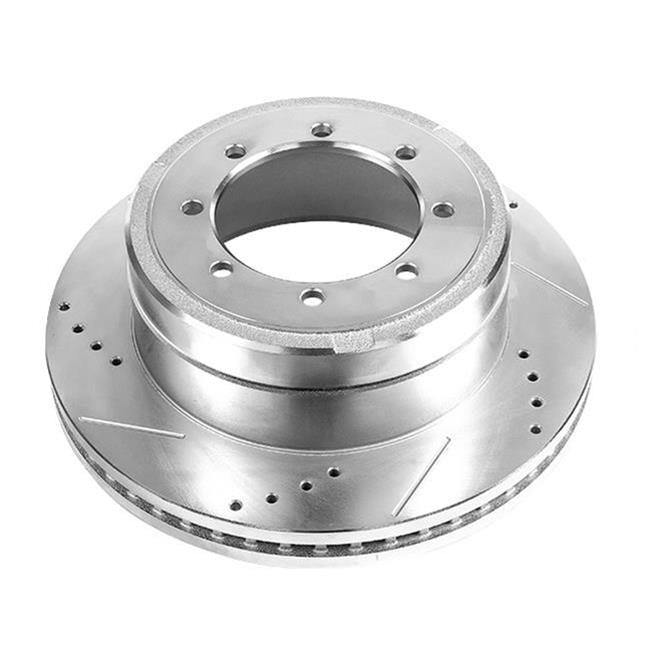 2012-2022 F350 DRW Power Stop Evolution Rear Drilled & Slotted Rotors AR85154XPR