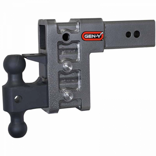 GH-1723 Mega-Duty 32K Drop Hitch W/Pintle Lock - 6"