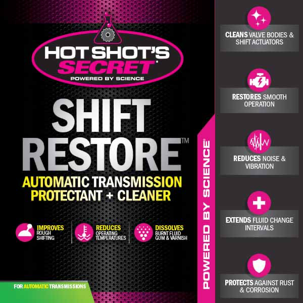 Hot Shot’s Shift Restore Transmission Fluid Additive TSE - 32 Oz. HSSTSE32Z