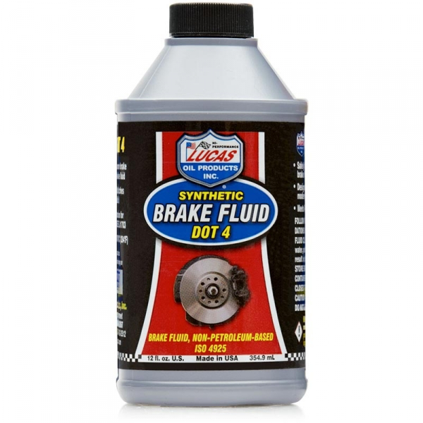 Lucas DOT 4 Synthetic Brake Fluid 12oz 10827