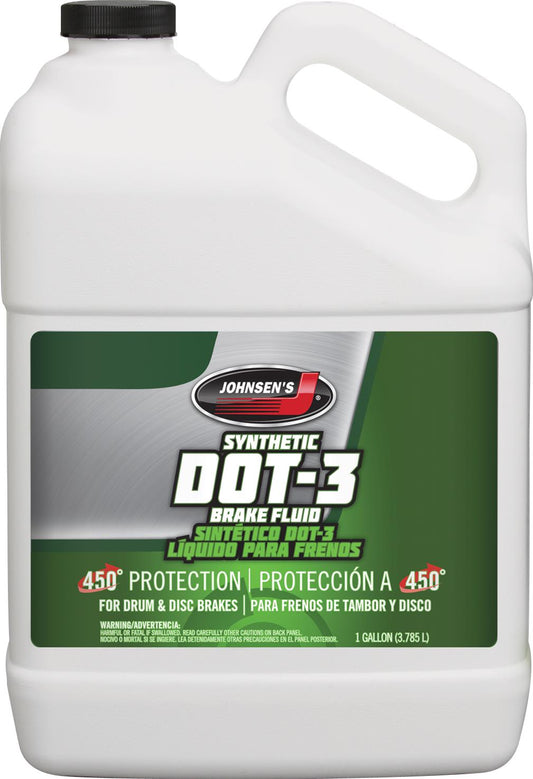 Johnsen’s DOT 3 Brake Fluid 1 Gallon JOHN2234