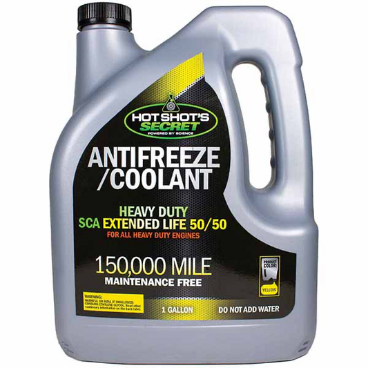 Hot Shot's Secret 150K Mile Extended Life Yellow Coolant 1G150KY5050