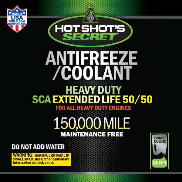 Hot Shot's Secret 150K Mile Extended Life Green Coolant 1G150KG5050