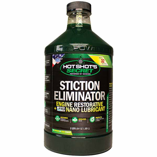 Hot Shot Secret Oil Stiction Eliminator Oil Additive 64oz HSS64Z