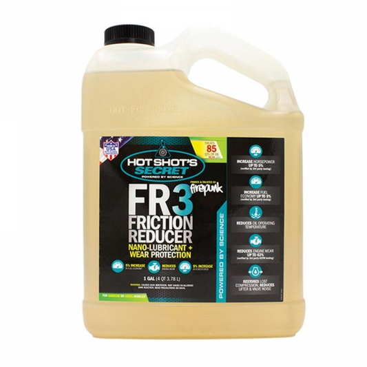 Hot Shot's Secret FR3 Friction Reducer Oil Additive 1 Gallon HSSFR301G