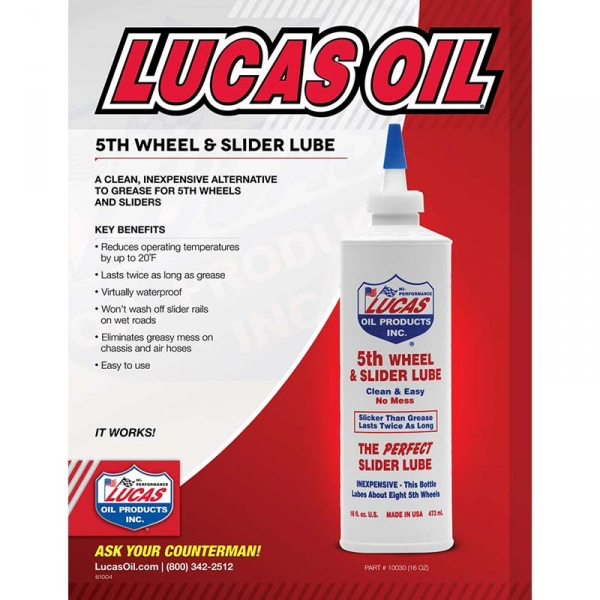 Lucas Oil 5th Wheel & Slider Lube 10030