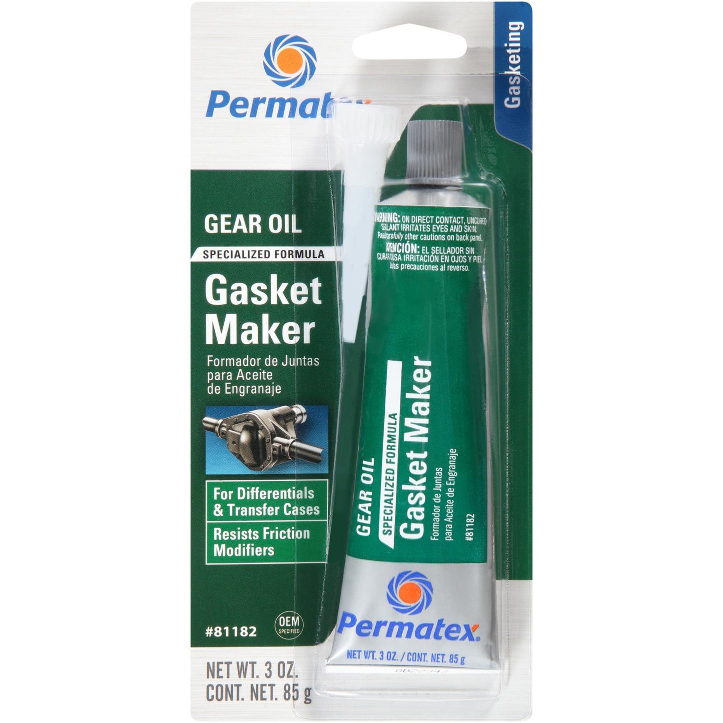 Permatex Gear Oil RTV gasket maker 3oz 81182