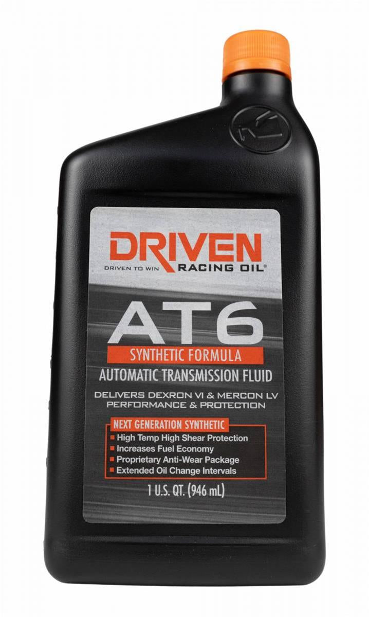 Driven Racing Oil Synthetic AT6 Automatic Transmission Fluid 12 Count Case 04806-12