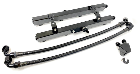 2020+ GT500 Motorsport Fuel Rail Kit With Rails