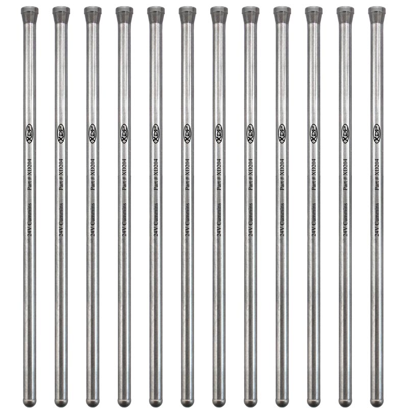 98.5-18 Dodge 5.9L/6.7L Cummins Street Performance Pushrods (3/8 Inch) XD204 XDP