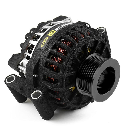 2006-2007 Ford 6.0L Powerstroke XDP Wrinkle Black HD High Output Alternator XD349