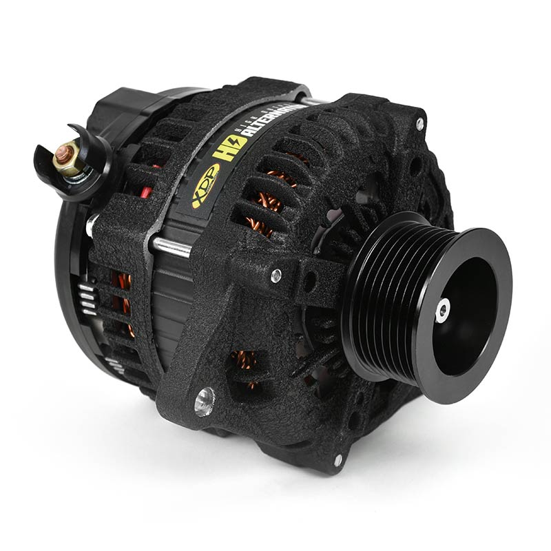 2011-2023 Ford 6.7L Powerstroke Wrinkle Black HD High Output Alternator XD352 XDP