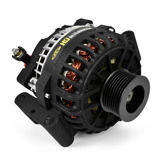 1999-2003 Ford 7.3L Powerstroke Wrinkle Black HD High Output Alternator XD356 XDP