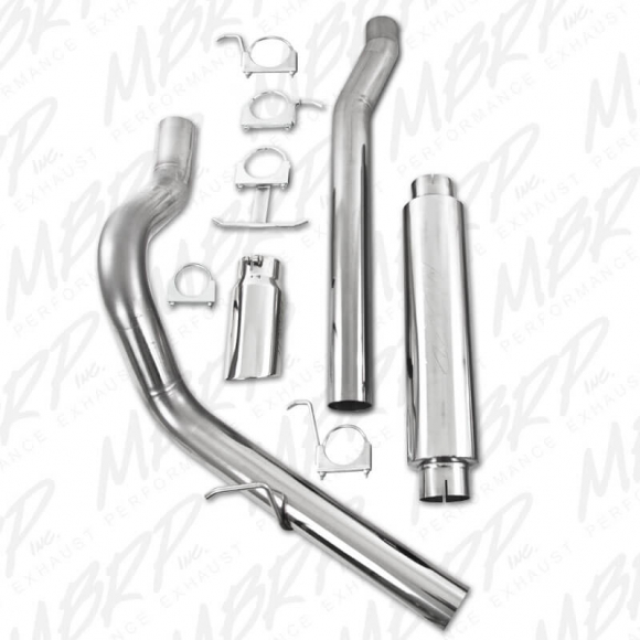 2003-2007 6.0 Powerstroke Installer Series 4 Inch Cat Back Exhaust