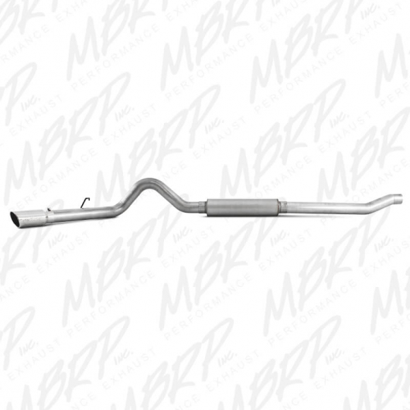 2003-2007 6.0 Powerstroke Installer Series 4 Inch Cat Back Exhaust