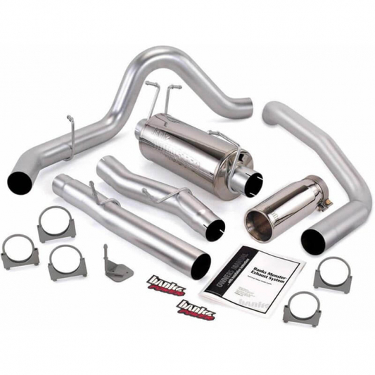 2003-2007 Banks 48785 4 Inch Turbo-Back Single Monster Exhaust System