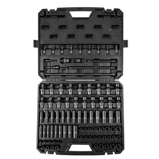 VEVOR 3/8" Drive SAE 90 Piece Socket Set