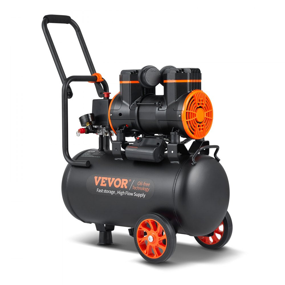 VEVOR Air Compressor 6.3 Gallon 1450W 90 PSI